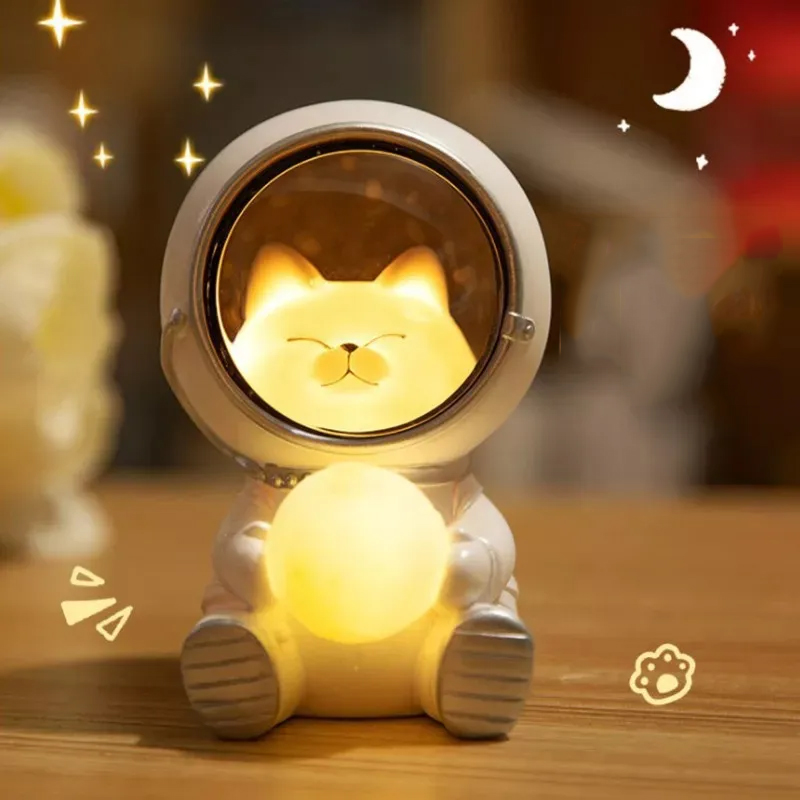 Miniatura 9 de Lampara Luz Nocturna Animales Astronauta